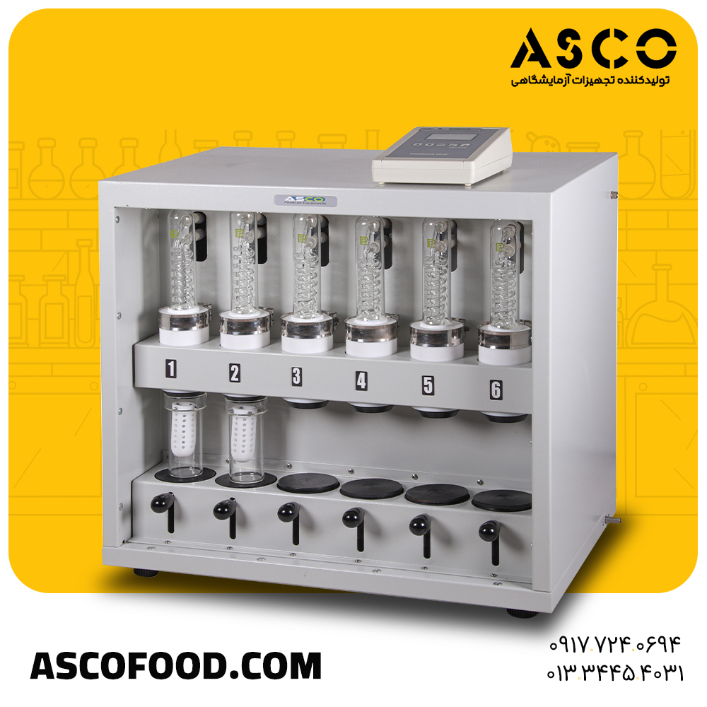 سوکسله تمام اتوماتیک تجهیزات آزمایشگاهی آسکو + آسکو فود + asco food