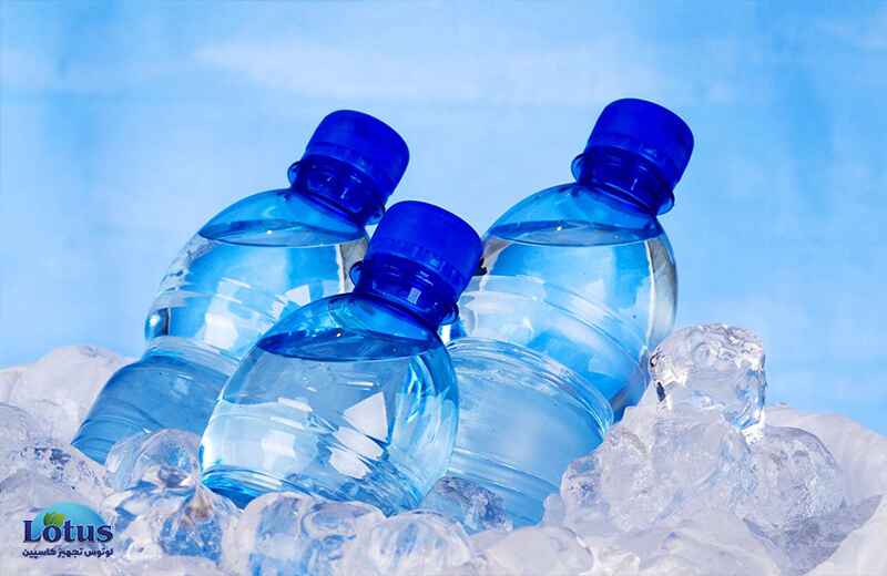 ضدعفونی بطری با ازن - لوتوس تجهیز کاسپین