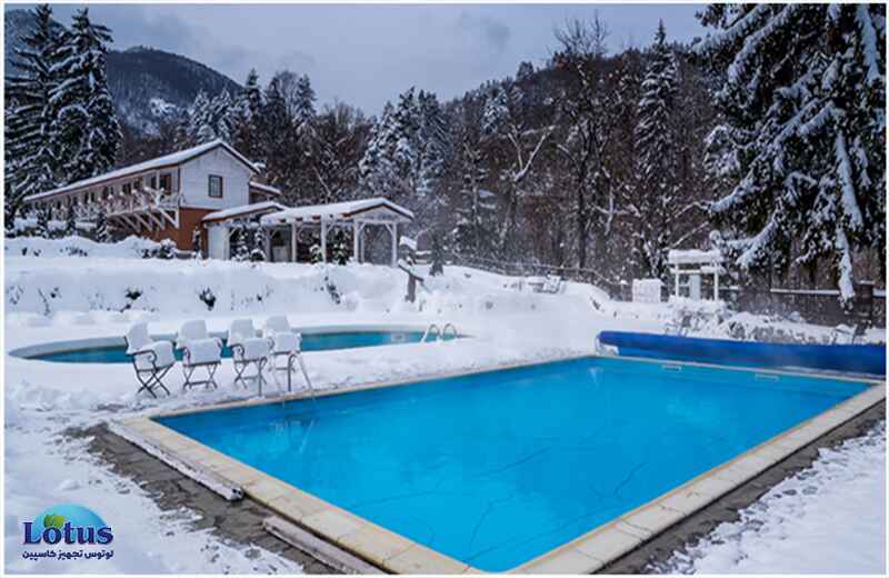 نگهداری از استخر در فصل زمستان - لوتوس تجهیز کاسپین