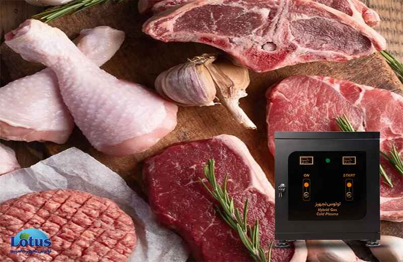 کاربرد ازن در فرآورده های گوشتی - لوتوس تجهیز کاسپین