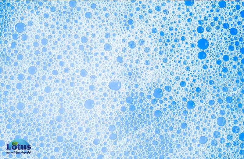 کف کردن آب استخر - لوتوس تجهیز کاسپین