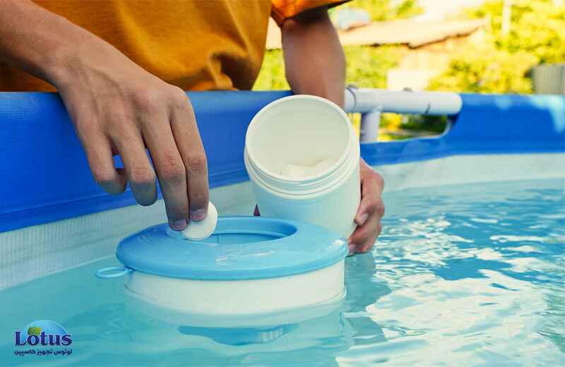 کلرزنی آب تصفیه - لوتوس تجهیز کاسپین