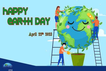 بزرگداشت روز جهانی زمین - لوتوس تجهیز کاسپین