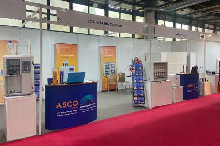لوتوس تجهیز کاسپین در نمایشگاه ایران ساخت